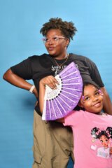 Raleigh family photographer Jiakaira with her children